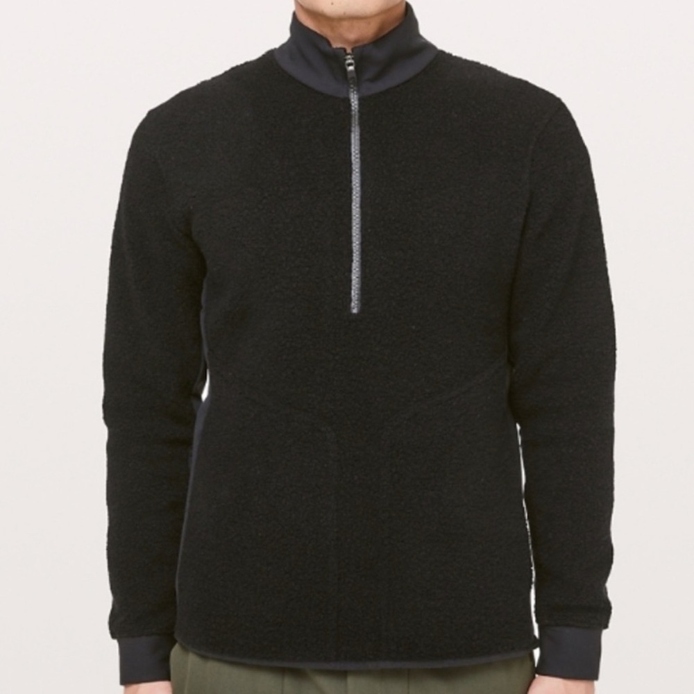 Lululemon Men's Tundra Trek 1/2 Zip | Black